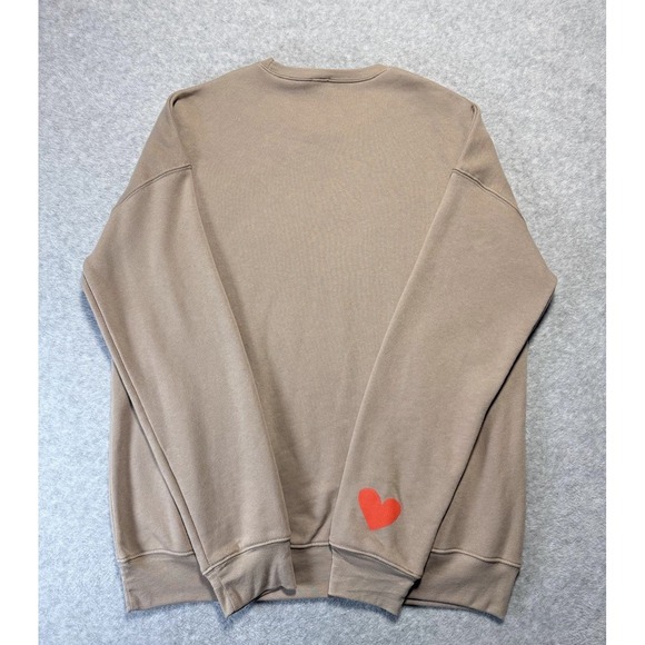 Men's Brown Sweater Size Large Rowan Brand Long Sleeves - Picture 6 of 10